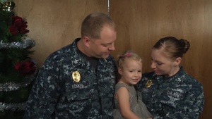 Petty Officers 1st Class William and Christy Kunkel