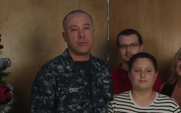 Luis Cruz and family