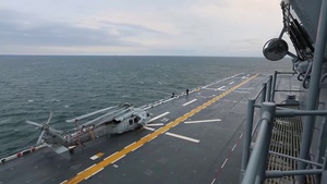 USS Kearsarge (LHD3) Flight Deck Timelapse