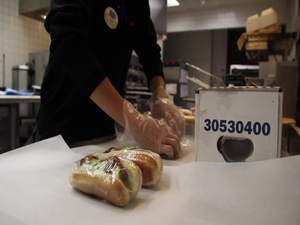 B-roll of The Mobile Canteen Service Delivers Lunch to Work Centers on MCAS Iwakuni