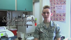 SSgt Amanda Sandry: Medical Labratory Technician
