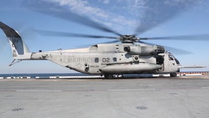 Flight Operations aboard the USS Kearsarge during Bold Alligator 2014