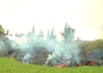 Puna Lava Flow b-roll