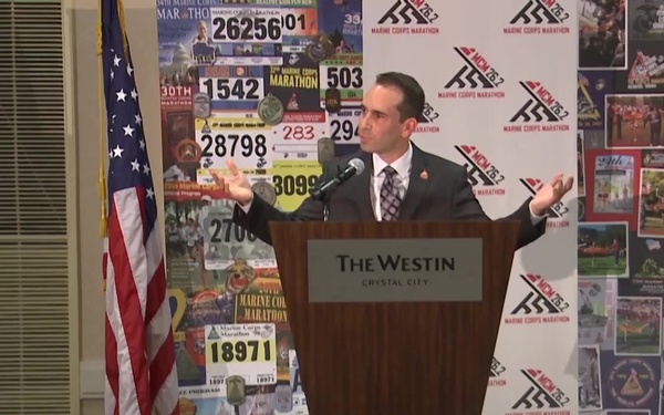 39th Marine Corps Marathon Hall of Fame Ceremony