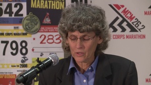 39th Marine Corps Marathon Hall of Fame Inductee Ceremony
