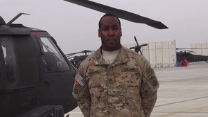 SGT Brandon Haygood Thanksgiving Shout Out