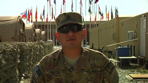 Sgt. 1st Class Ruben Garza (in Spanish)
