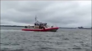 Coast Guard Rescues Man from Water 1 Mile West of Sanibel Island, Fla.