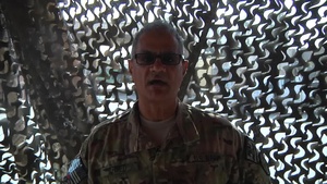 LCDR Mahmoud Ahmed's Holiday Greetings