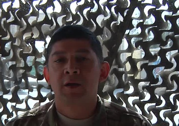 Navy Lt. Luis Carrera - Happy Thanksgiving