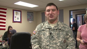 OKC Thunder and Military Personnel Make Care Packages for Deployed Troops, Interviews