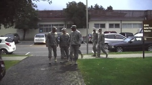 Lt. Gen. David D. Halverson Visits at Caserma Ederle in Vicenza, Italy November 07, 2014