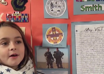 Air Force Report: Ramstein Intermediate School Honor Veterans
