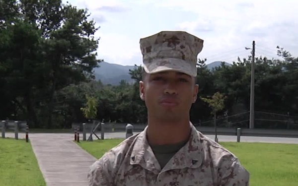 Lance Cpl. Anthony Bruce
