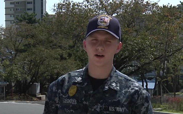 Petty Officer 3rd Class Robert Lecates