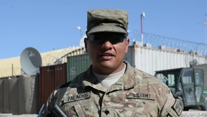 SPC Eric Palacios Thanksgiving Shout Out