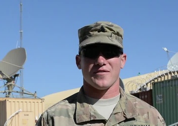 SGT Alexander Sawer Thanksgiving Shout Out