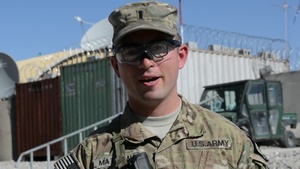 1LT Josh Matthews Thanksgiving Shout Out
