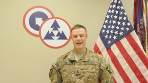 1st Lt. Patrick Thanksgiving Shout-Out