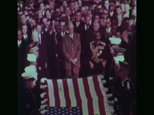 JFK Funeral Historic Footage VSOT