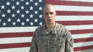 Spc. Ben Wentz