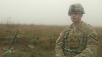 Troops Fire Mortars