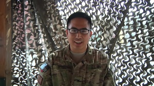 Holiday Message from HM3 Marc Reyes
