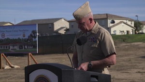 Fisher House Ground Breaking Ceremony Camp Pendleton