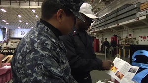 Health Fair aboard USS Bonhomme Richard