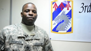 SFC Thompson Sends Thanksgiving Day Greeting