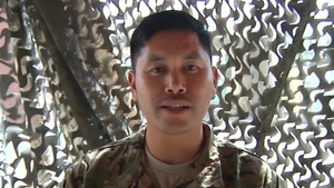 LT Nguyen says "Happy Holidays"