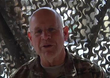 LCDR Casey's St. Patrick's Day Greeting from Afghanistan
