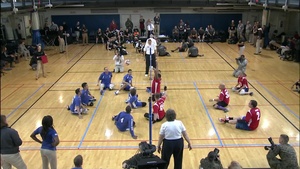 Sitting Volleyball Highlights Warrior Care Month
