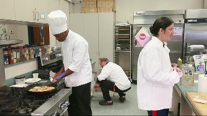 New Haven Recruiter Turns Up Heat in Culinary Class