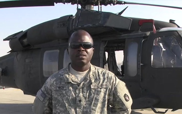 Spc. Shedrick Woi - Jingle Ball Shout-Out