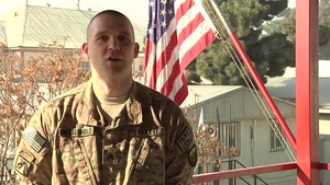 Army Sgt Andrew Westerhold Cleveland Browns Shout Out