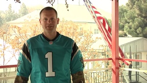 Capt Douglas Wiggers Carolina Panthers Shout Out