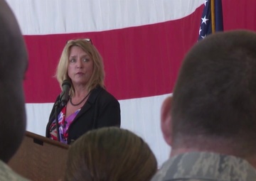 Air Force Report: Secretary of the Air Force Visits Airmen