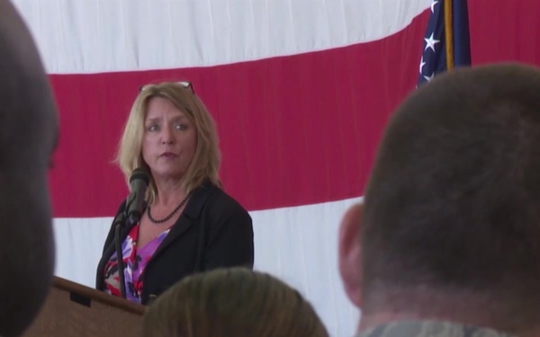 Air Force Report: Secretary of the Air Force Visits Airmen