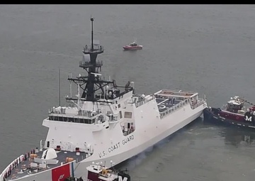 Charleston’s New Coast Guard Cutter Arrives Home For Thanksgiving