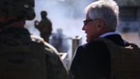 SecDef visits Integrated Task Force Marines
