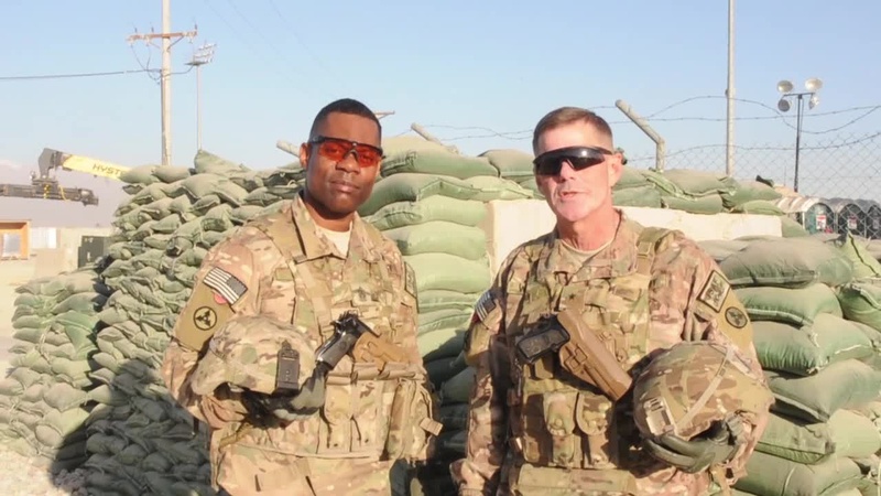 Brig. Gen. Walker and Command Sgt. Maj. Bell Thanksgiving Shout-Out