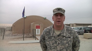 32nd MET Holiday Shout-Out: SFC Dustin Smith