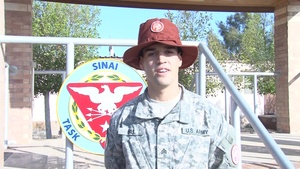 Deployed Soldier Sends Greeting to New England Patriots