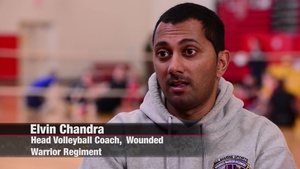 Sitting Volleyball Tournament: Marine Wounded Warriors