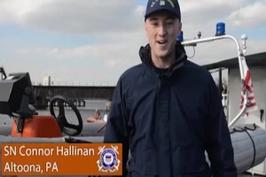Seaman Connor Hallinan - Coast Guard Cutter Chock, Thanksgiving 2014