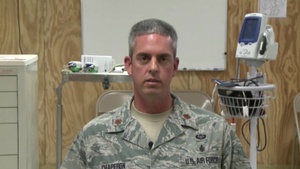 Air Force Maj. Jeffrey Chaperon