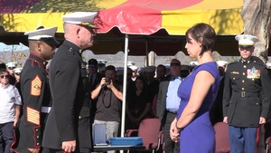 Navy Cross Ceremony Aboard Camp Pendleton