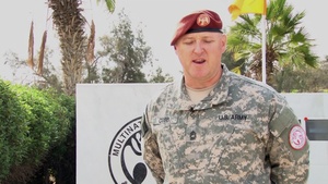 Master Sgt. Kevin Cobb Sends Holiday Greeting