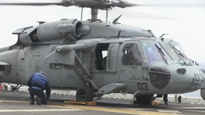 Flight Deck Operations MH-60S Seahawk